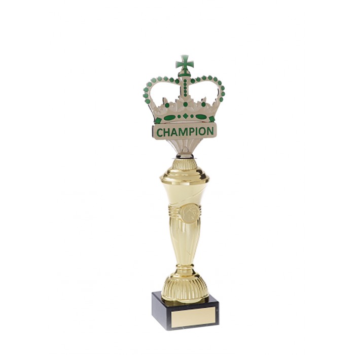 CROWN METAL TROPHY  - AVAILABLE IN 4 SIZES